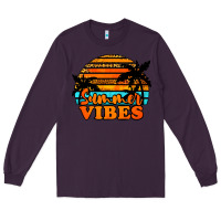 Plum Summer Vibes Long Sleeve Tee - Jasminsmagicworld