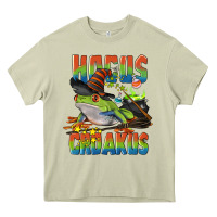 Mossy Hocus Croakus Halloween Frog Heavy Core Tee - LillyAllenDesigns
