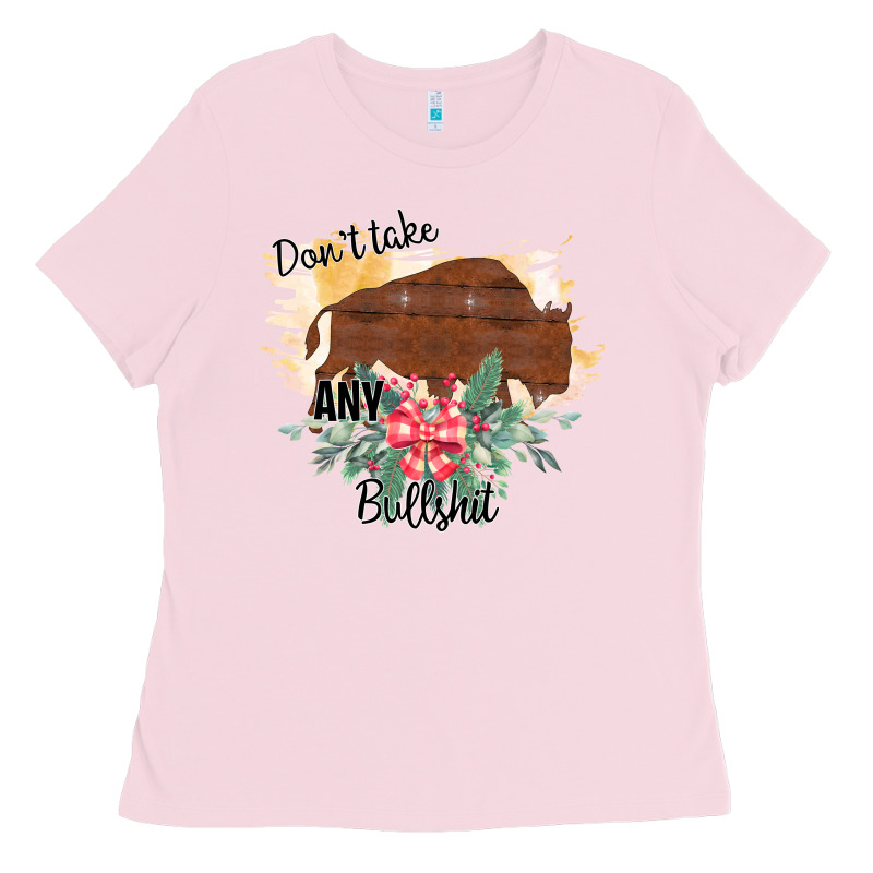 Take No Bull Floral Rodeo Ladies Tee by Bettercallsaul | Teevron