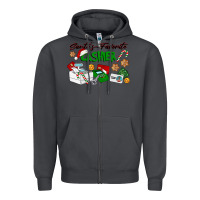 Smoke Santa's Favorite Cashier Zipper Hoodie - LillyAllenDesigns