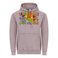 Vintage Zinc trick or treat smell my feet Vintage Hoodie - CowGirlArtShop