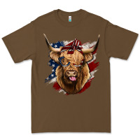 Cacao American Highland Cow Premium Tee - Bettercallsaul