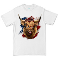 White American Highland Cow Premium Tee - Bettercallsaul