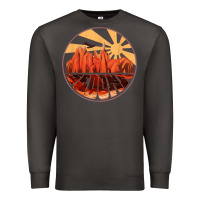 Smoke Retro Vintage Sedona Arizona Hiking Sunset Dawn Gift Premium Sweatshirt - minhPixels