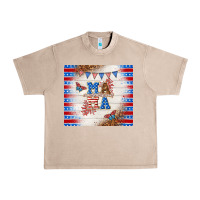 French Oak American mama Urban Heavy Tee - TumblerDesignByShophia