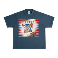 Midnight Navy American mama Urban Heavy Tee - TumblerDesignByShophia