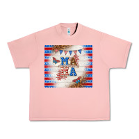 Salmon American mama Urban Heavy Tee - TumblerDesignByShophia