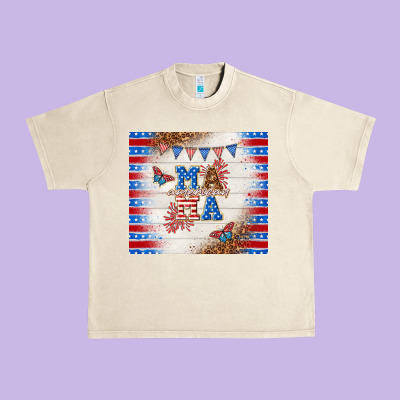 American Mama Urban Heavy Tee Designed By Tumblerdesignbyshophia