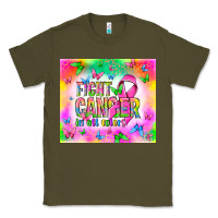 Army Green Fight Cancer in all colors Classic Tee - NancyCooperArtShop