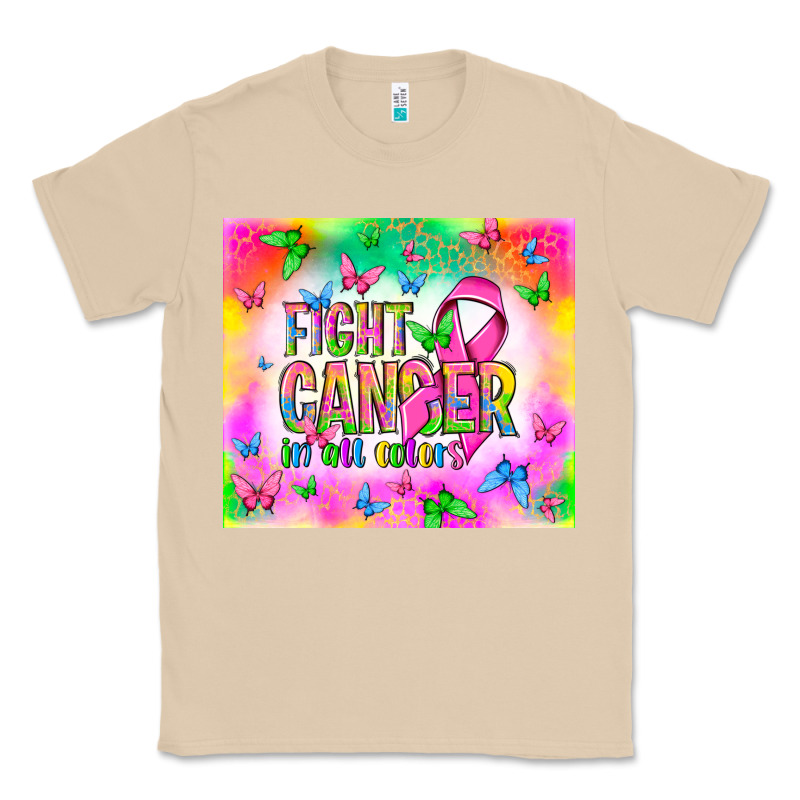 Fight Cancer In All Colors Classic Tee by NancyCooperArtShop | Teevron