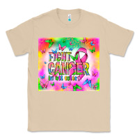 Mushroom Fight Cancer in all colors Classic Tee - NancyCooperArtShop
