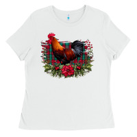 White Farm Cock Ladies Tee - Bettercallsaul