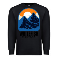 Black Whitefish MT Premium Sweatshirt - minhPixels