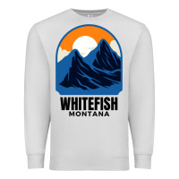 Dove Grey Whitefish MT Premium Sweatshirt - minhPixels