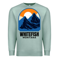 Seafoam Whitefish MT Premium Sweatshirt - minhPixels