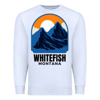White Whitefish MT Premium Sweatshirt - minhPixels