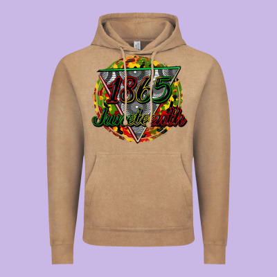 1865 Juneteenth Vintage Hoodie Designed By Cowgirlartshop