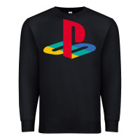 Black play station Premium Sweatshirt - minhPixels