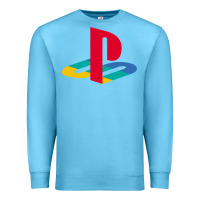 Ocean Blue play station Premium Sweatshirt - minhPixels