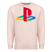 Pale Pink play station Premium Sweatshirt - minhPixels