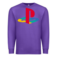 Purple play station Premium Sweatshirt - minhPixels