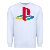 White play station Premium Sweatshirt - minhPixels