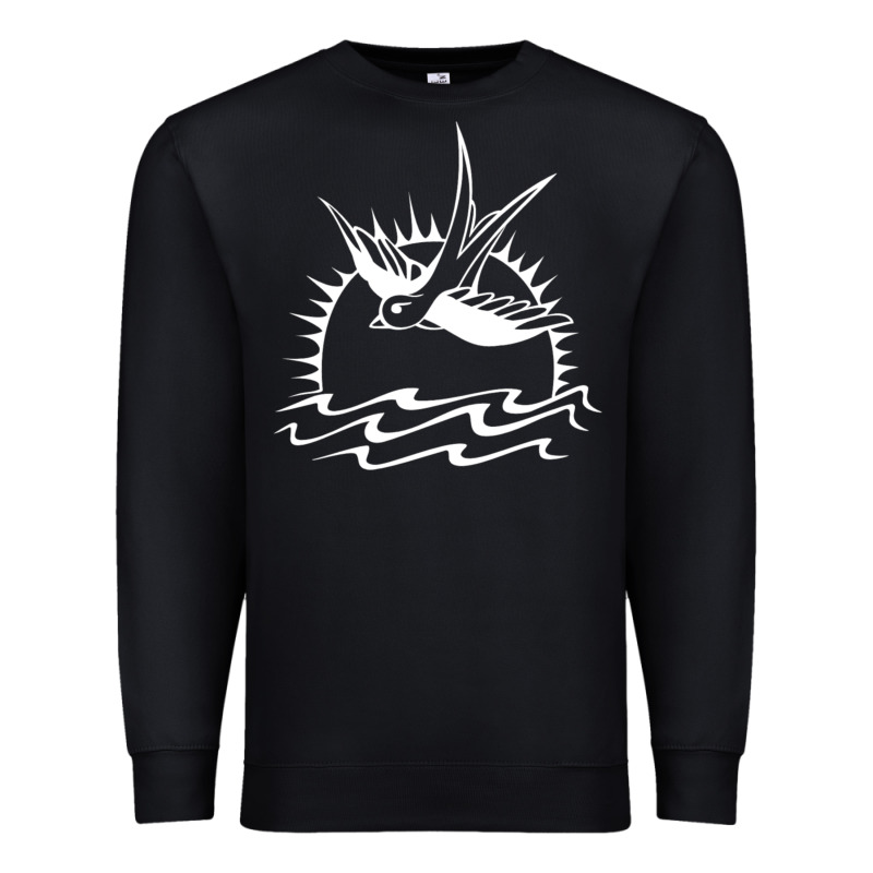 Captain Jack Sparrow Tattoo White Premium Sweatshirt by minhPixels | Teevron