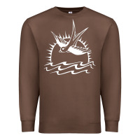 Chestnut Captain Jack Sparrow Tattoo WHITE Premium Sweatshirt - minhPixels