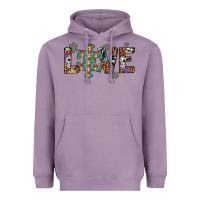 Lavender love autism awareness leopard cowhide Heavyweight Hoodie - Artiststas