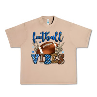 Burro Football vibes blue and grey team color Urban Heavy Tee - HowdyJamesFarm