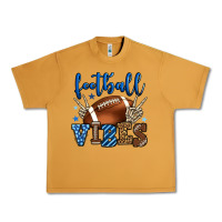 Peanut Butter Football vibes blue and grey team color Urban Heavy Tee - HowdyJamesFarm