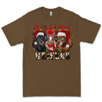 Cacao Merry Christmas Heifers Premium Tee - RanaPortraitStore