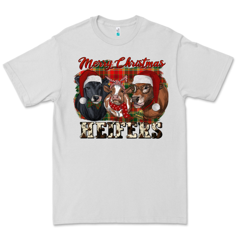 Merry Christmas Heifers Premium Tee by RanaPortraitStore | Teevron