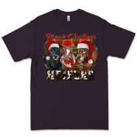 Plum Merry Christmas Heifers Premium Tee - RanaPortraitStore