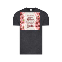 Vintage Black to the world you are a mother but to your family y Vintage Tee - TumblerDesignByShophia
