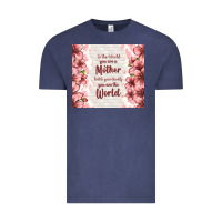 Vintage Denim to the world you are a mother but to your family y Vintage Tee - TumblerDesignByShophia