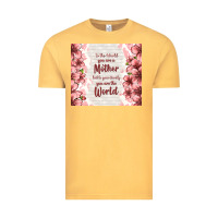 Vintage Mustard to the world you are a mother but to your family y Vintage Tee - TumblerDesignByShophia