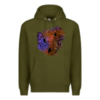 Army Green halloween patch  4 Premium Hoodie - BundleAndBundleShop