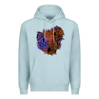 Blue Mist halloween patch  4 Premium Hoodie - BundleAndBundleShop