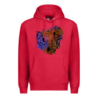 Cardinal halloween patch  4 Premium Hoodie - BundleAndBundleShop