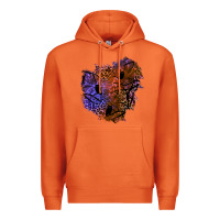 Carrot halloween patch  4 Premium Hoodie - BundleAndBundleShop