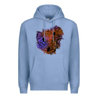 Colony Blue halloween patch  4 Premium Hoodie - BundleAndBundleShop