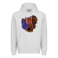 Dove Grey halloween patch  4 Premium Hoodie - BundleAndBundleShop