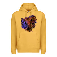 Mustard halloween patch  4 Premium Hoodie - BundleAndBundleShop