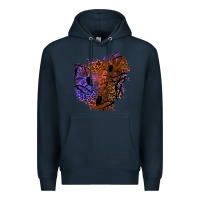Navy halloween patch  4 Premium Hoodie - BundleAndBundleShop