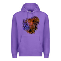 Purple halloween patch  4 Premium Hoodie - BundleAndBundleShop