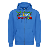 True Royal Santa's Favorite Custodian Zipper Hoodie - LillyAllenDesigns