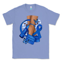 Colony Blue Colon Cancer diva blue ribbon Classic Tee - NancyCooperArtShop