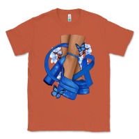 Copper Colon Cancer diva blue ribbon Classic Tee - NancyCooperArtShop