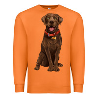 Carrot chocolate lab labrador retriever Premium Sweatshirt - Artiststas